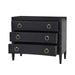 Bramble - Mornington Linen Wrapped 3 Drawer Dresser - US-WS-76584FBKS----- - GreatFurnitureDeal