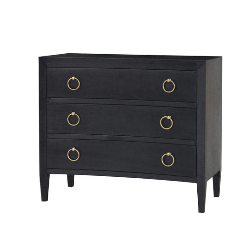 Bramble - Mornington Linen Wrapped 3 Drawer Dresser - US-WS-76584FBKS----- - GreatFurnitureDeal