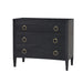 Bramble - Mornington Linen Wrapped 3 Drawer Dresser - US-WS-76584FBKS----- - GreatFurnitureDeal