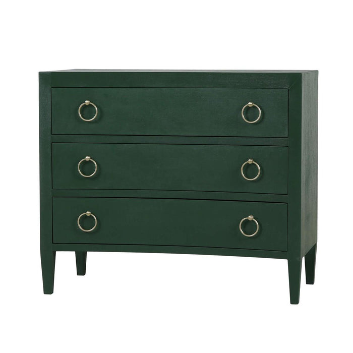 Bramble - Mornington Linen Wrapped 3 Drawer Dresser - US-WS-76584FIVY----- - GreatFurnitureDeal