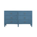 Bramble - Mornington Linen Wrapped 6 Drawer Dresser - US-WS-76585FAZR----- - GreatFurnitureDeal