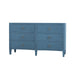 Bramble - Mornington Linen Wrapped 6 Drawer Dresser - US-WS-76585FAZR----- - GreatFurnitureDeal