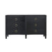 Bramble - Mornington Linen Wrapped 6 Drawer Dresser - US-WS-76585FBKS----- - GreatFurnitureDeal