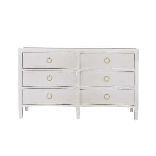 Bramble - Mornington Linen Wrapped 6 Drawer Dresser - US-WS-76585FPUT----- - GreatFurnitureDeal