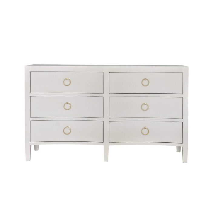 Bramble - Mornington Linen Wrapped 6 Drawer Dresser - US-WS-76585FPUT----- - GreatFurnitureDeal
