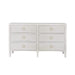 Bramble - Mornington Linen Wrapped 6 Drawer Dresser - US-WS-76585FPUT----- - GreatFurnitureDeal