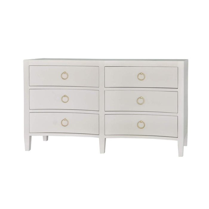 Bramble - Mornington Linen Wrapped 6 Drawer Dresser - US-WS-76585FPUT----- - GreatFurnitureDeal