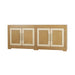 Bramble - Fleet 4 Door Sideboard w/ Rattan - US-WS-76593FRW-RNAT--- - GreatFurnitureDeal