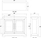 Bramble - Fleet 2 Door Sideboard - US-WS-76600WLS----NDT - GreatFurnitureDeal