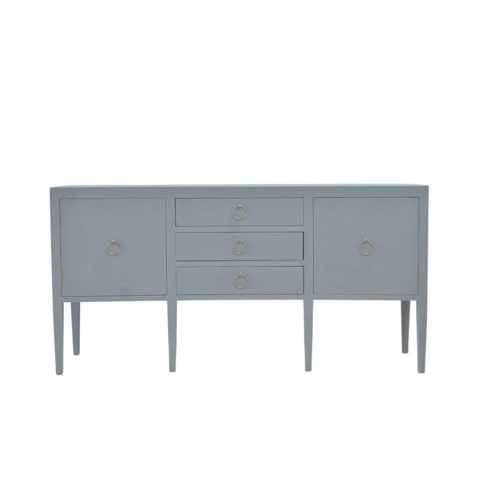 Bramble - Westminster Concave Linen Wrapped Sideboard - US-WS-76614FICG----- - GreatFurnitureDeal