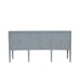 Bramble - Westminster Concave Linen Wrapped Sideboard - US-WS-76614FICG----- - GreatFurnitureDeal