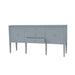 Bramble - Westminster Concave Linen Wrapped Sideboard - US-WS-76614FICG----- - GreatFurnitureDeal