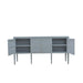Bramble - Westminster Concave Linen Wrapped Sideboard - US-WS-76614FICG----- - GreatFurnitureDeal