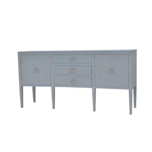 Bramble - Westminster Concave Linen Wrapped Sideboard - US-WS-76614FICG----- - GreatFurnitureDeal
