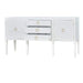 Bramble - Westminster Concave Linen Wrapped Sideboard - US-WS-76614FTRW----- - GreatFurnitureDeal