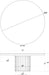 Bramble - Portobello Round Dining Table 72" - US-WS-76619WLT----- - GreatFurnitureDeal