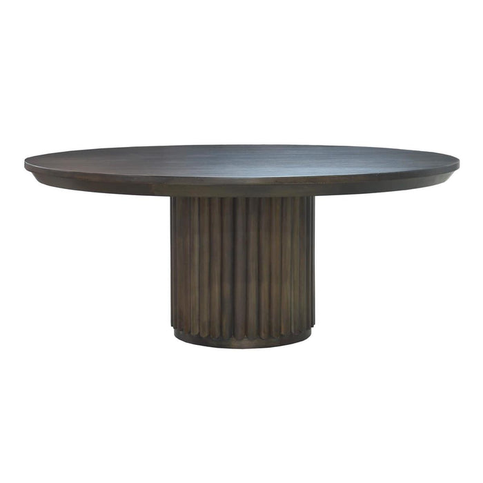 Bramble - Portobello Round Dining Table 72" - US-WS-76619WLT----- - GreatFurnitureDeal