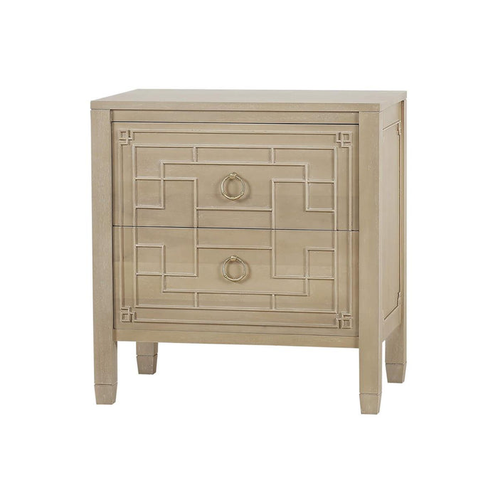 Bramble - Knightsbridge Bedside Table - US-WS-76800SNB----- - GreatFurnitureDeal