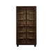 Bramble - Toulouse Glass Display Cabinet - US-WS-76805MTB-FRW--- - GreatFurnitureDeal