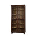 Bramble - Toulouse Glass Display Cabinet - US-WS-76805MTB-FRW--- - GreatFurnitureDeal