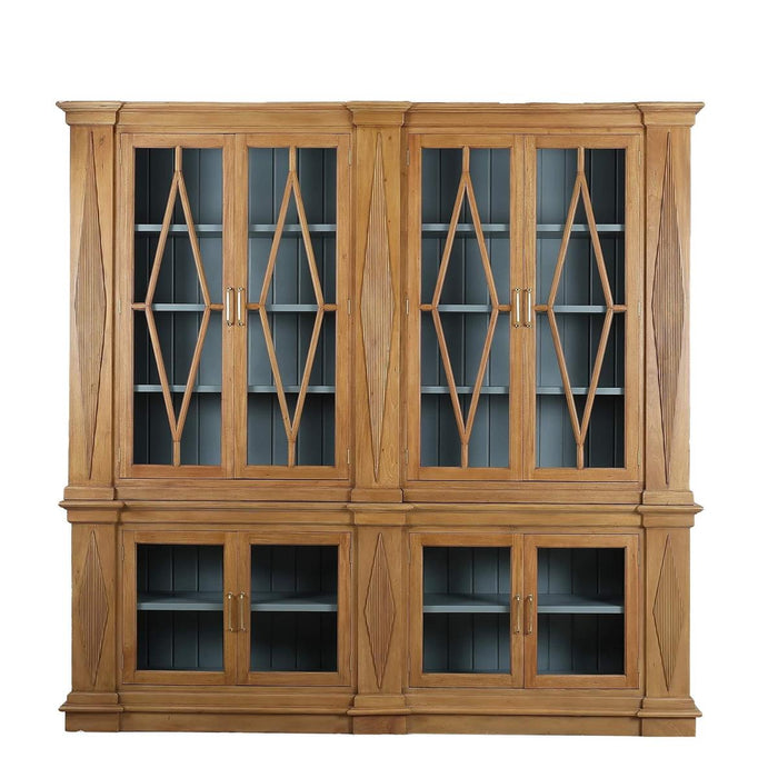 Bramble - Narbonne Display Cabinet - US-WS-76809AFD-HMB--- - GreatFurnitureDeal