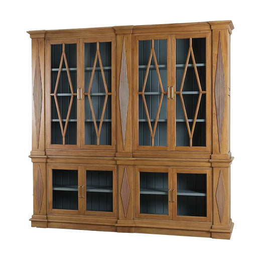 Bramble - Narbonne Display Cabinet - US-WS-76809AFD-HMB--- - GreatFurnitureDeal