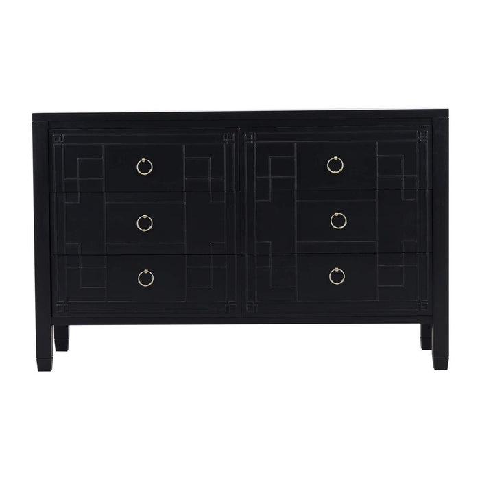Bramble - Knightsbridge 6 Drawer Dresser - US-WS-76818BBA----- - GreatFurnitureDeal