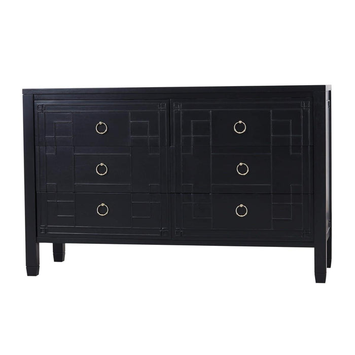Bramble - Knightsbridge 6 Drawer Dresser - US-WS-76818BBA----- - GreatFurnitureDeal