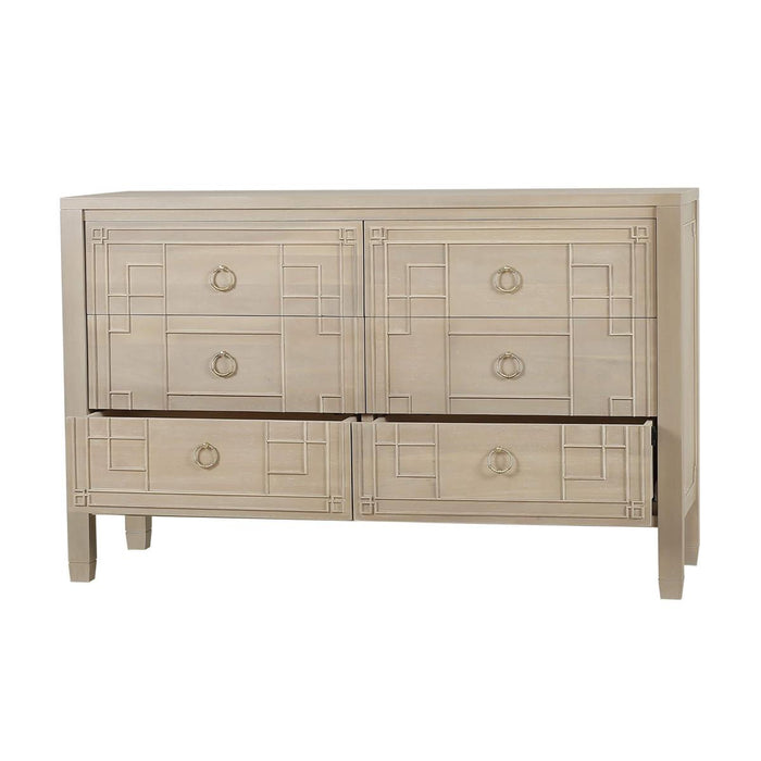 Bramble - Knightsbridge 6 Drawer Dresser - US-WS-76818SNB----- - GreatFurnitureDeal
