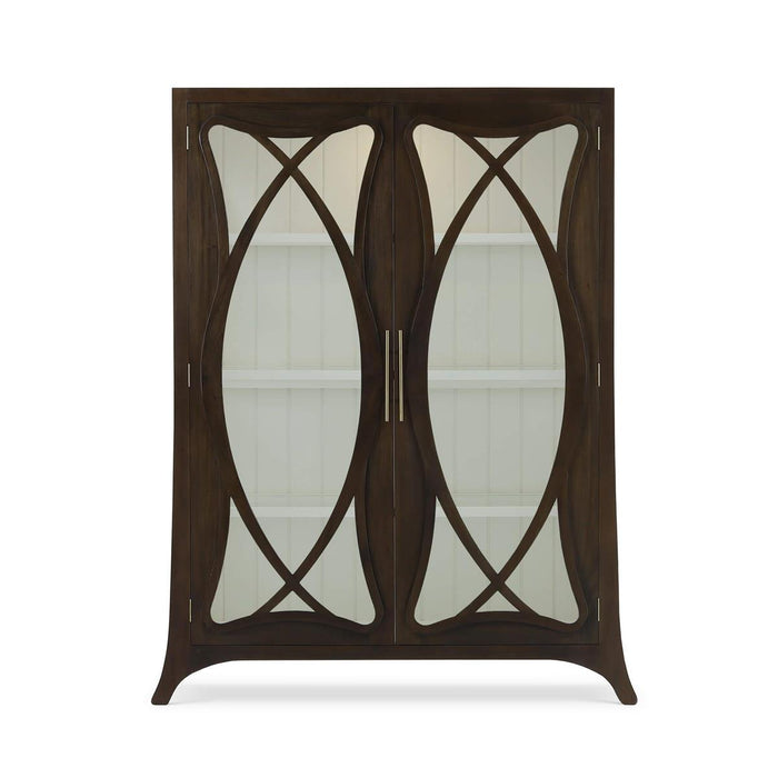Bramble - Belle Epoque Display Cabinet w/ LED - US-WS-76840WLT-PUT--NDT - GreatFurnitureDeal