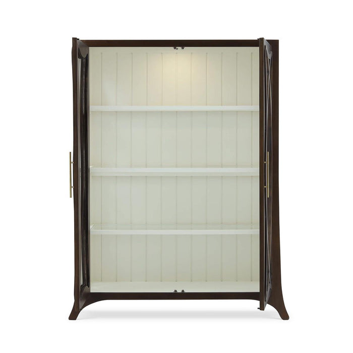 Bramble - Belle Epoque Display Cabinet w/ LED - US-WS-76840WLT-PUT--NDT - GreatFurnitureDeal