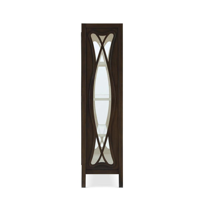 Bramble - Belle Epoque Display Cabinet w/ LED - US-WS-76840WLT-PUT--NDT - GreatFurnitureDeal