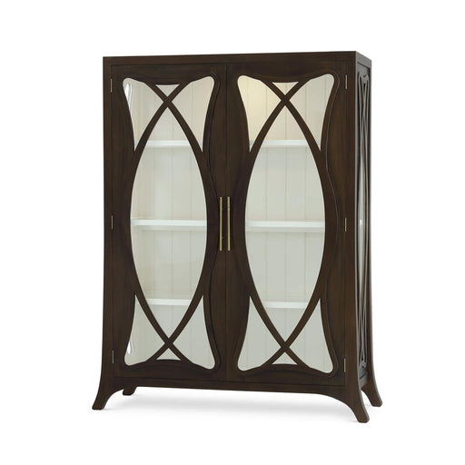 Bramble - Belle Epoque Display Cabinet w/ LED - US-WS-76840WLT-PUT--NDT - GreatFurnitureDeal