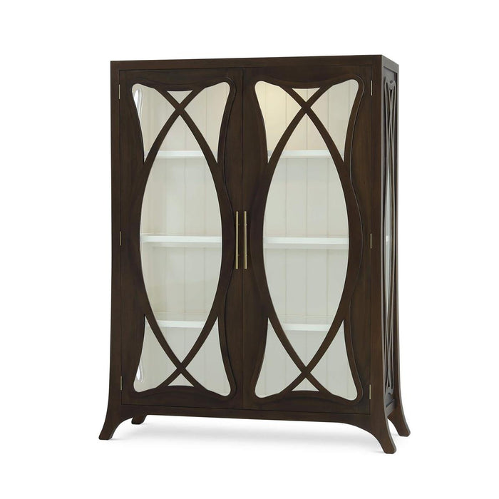 Bramble - Belle Epoque Display Cabinet w/ LED - US-WS-76840WLT-PUT--NDT - GreatFurnitureDeal