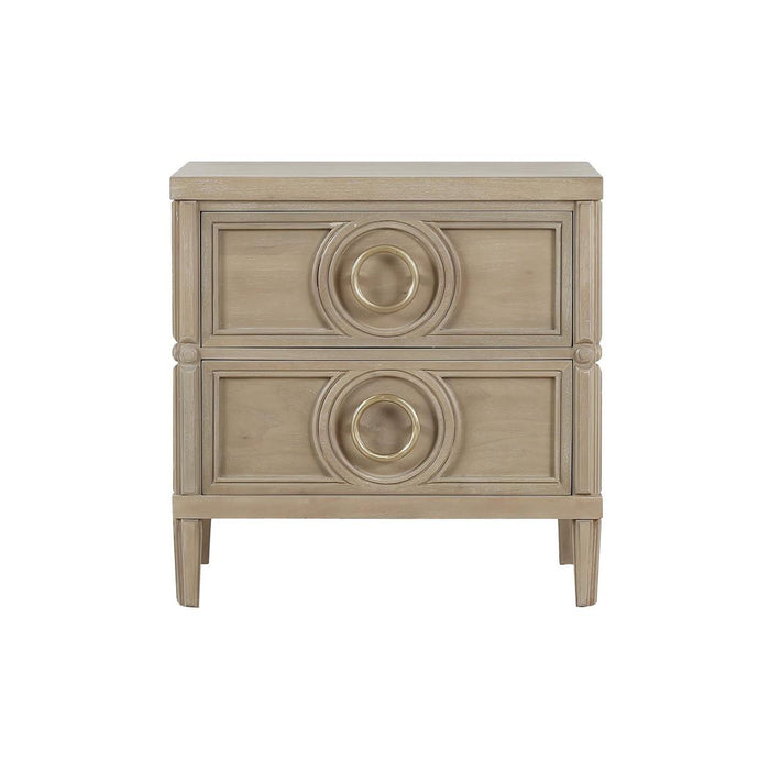 Bramble - Chalfont 2 Drawer Bedside Table - US-WS-76850SNB----- - GreatFurnitureDeal