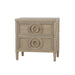 Bramble - Chalfont 2 Drawer Bedside Table - US-WS-76850SNB----- - GreatFurnitureDeal