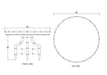 Bramble - Grosvenor Round Dining Table 48'' - US-WS-76866BBA----- - GreatFurnitureDeal