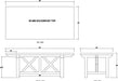 Bramble - Silvia Dining Table 84" - Reclaimed Teak - US-WS-85150TSW----- - GreatFurnitureDeal