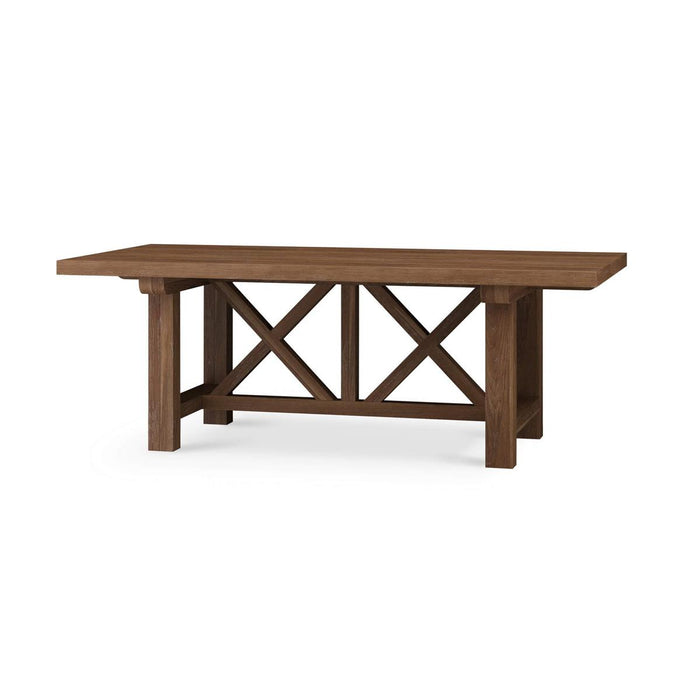 Bramble - Silvia Dining Table 84" - Reclaimed Teak - US-WS-85150TSW----- - GreatFurnitureDeal