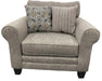 Southern Home Furnishings - Vandy Heather Sofa Set in Greige/Multi - 1140 1142 702 Vandy Heather - GreatFurnitureDeal