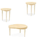 AICO Furniture - Camellia Field Occasional Table Set in Caramel - N9090204-206-134 - GreatFurnitureDeal
