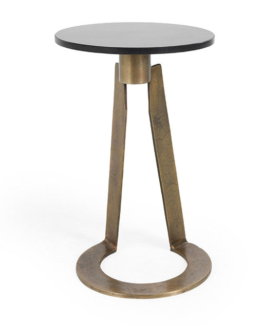 Classic Home - Leyton Accent Table Black Marble - 51011724 - GreatFurnitureDeal