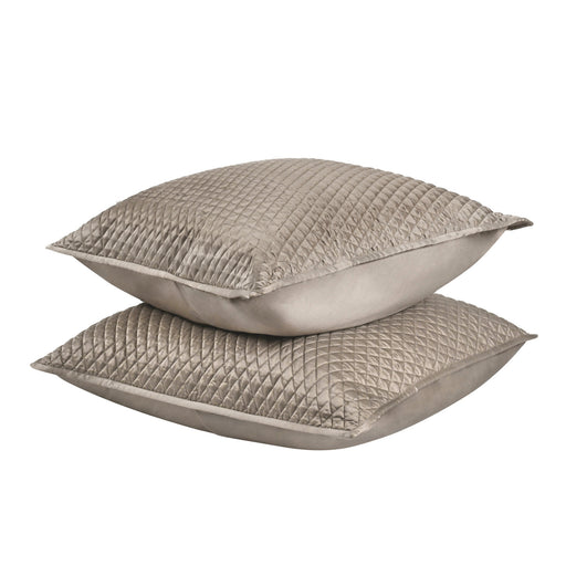 Villa By Classic Home - Diamond Pebble Euro Sham - Set of 2 - V033441 - GreatFurnitureDeal