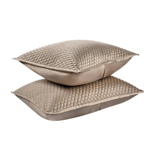 Villa By Classic Home - Diamond Pebble Standard Sham - Set of 2 - V033458 - GreatFurnitureDeal