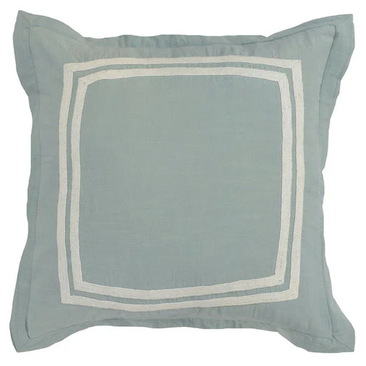 Villa By Classic Home - Kent 100% Cotton Embroidered Euro Sham - V180129 - GreatFurnitureDeal