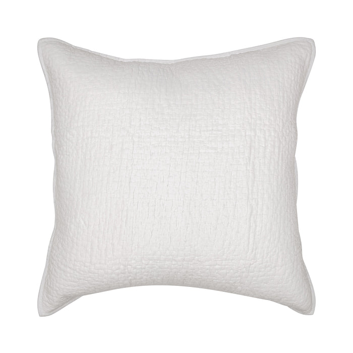 Villa By Classic Home - Danica White Euro Sham - Set of 2 - V190118 - GreatFurnitureDeal