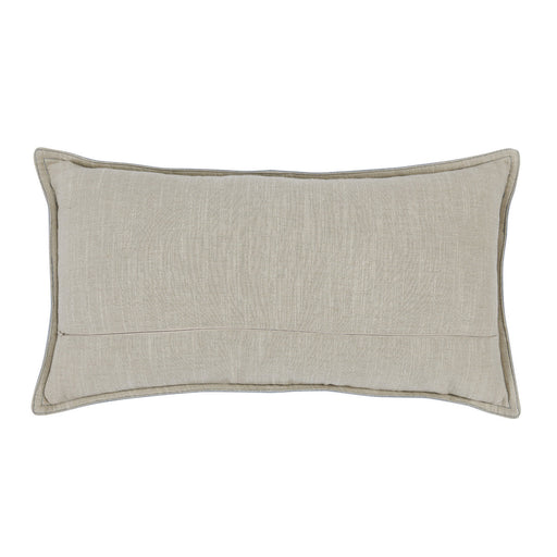 Villa By Classic Home - Cheyenne 100% Leather 14"x26" Throw Pillow in Blue - V250000 - GreatFurnitureDeal