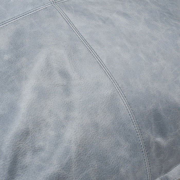 Villa By Classic Home - SLD Leather Sea Fog 22x22 Pillows (Set of 2) - V250002 - GreatFurnitureDeal