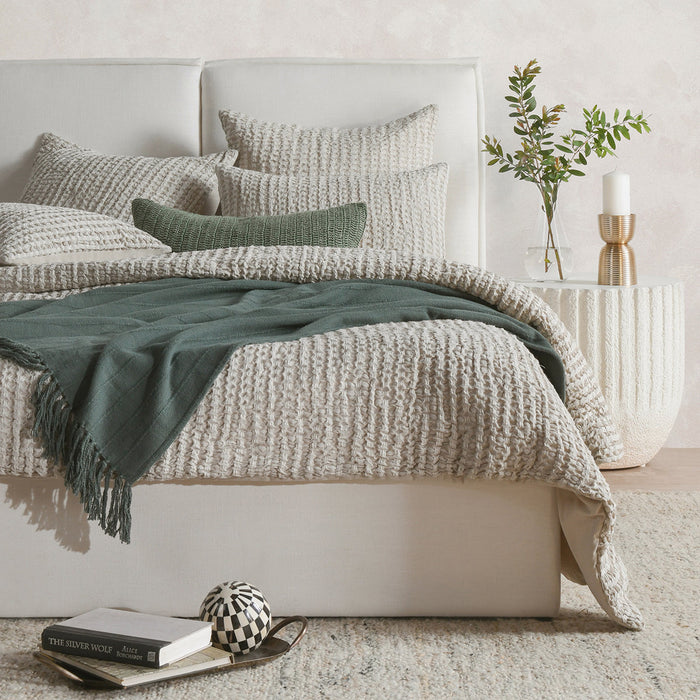 Villa By Classic Home - Colmar Natural Standard Sham -Set of 2- V250166 - GreatFurnitureDeal