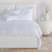 Villa By Classic Home - Cardiff White King Duvet - V250170 - GreatFurnitureDeal